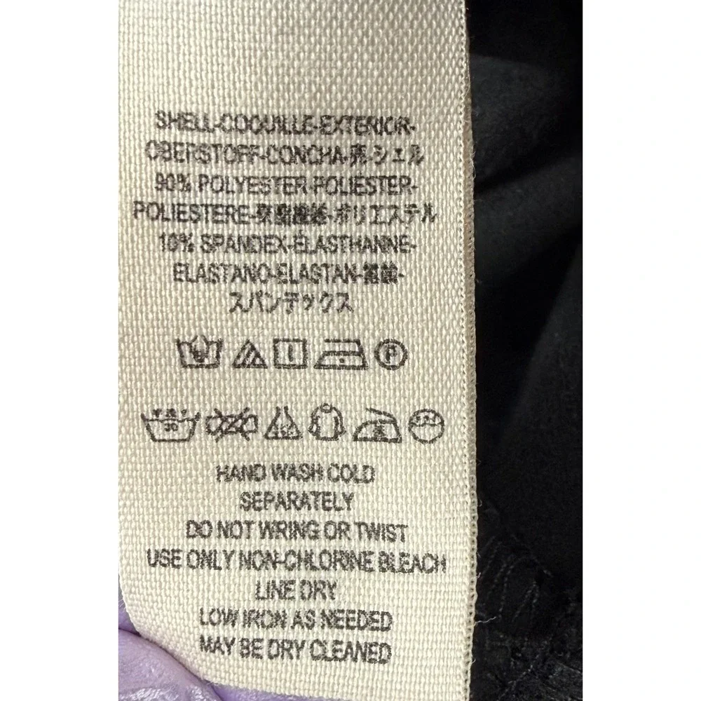Free People Black Vegan Suede Moto Leggings High Rise Crackle‎ Finish Size 4